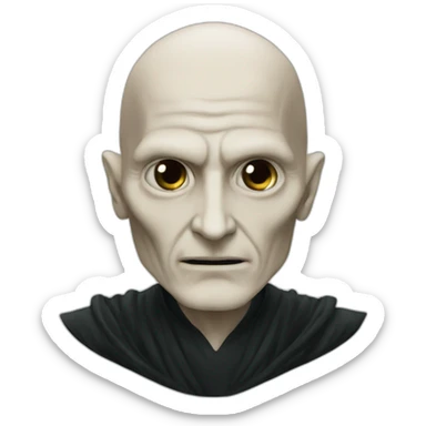 Lord Voldemort in harry potter sticker