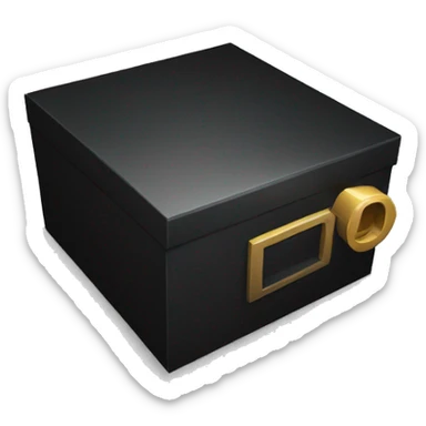 Black Box with the word RTE intensely vibrating sticker