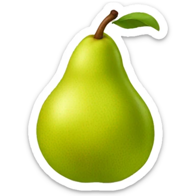 Pear sticker