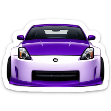 350z drift tuning purpel sticker