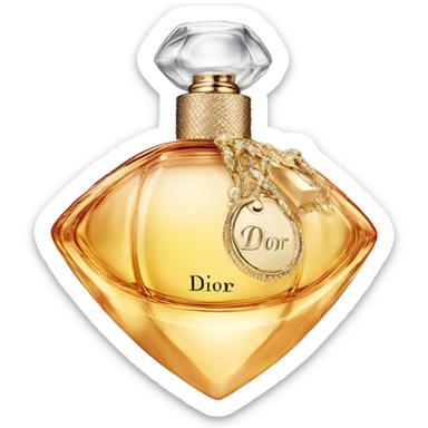 Dior parfum sticker