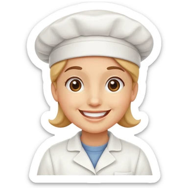 i want to create a bakery staff emoji sticker
