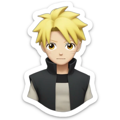 Boruto jogan sticker