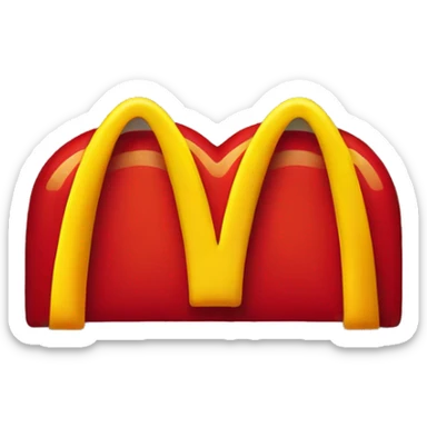 McDonald’s logo  sticker