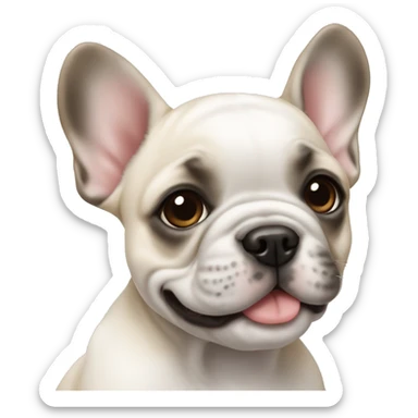 Frenchie puppy sticker