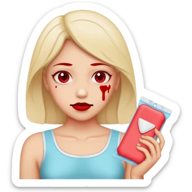 “menstrual period” sticker