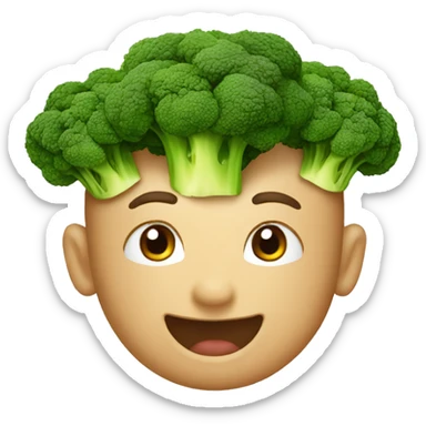 broccoli stir-fry sticker
