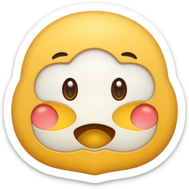 👹의 색을 핑크색으로 sticker