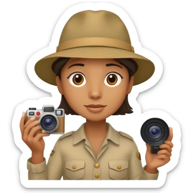 
wildlife photographer sticker