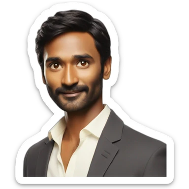 Actor dhanush sticker