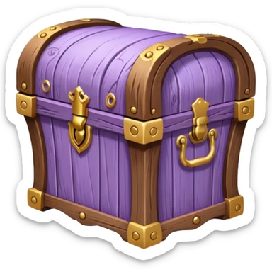 lilac magic trunk sticker