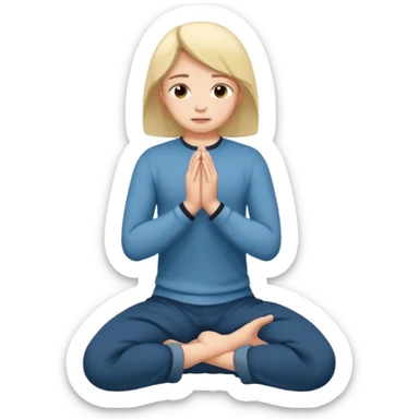 
to kneel down to ask for forgiveness sticker