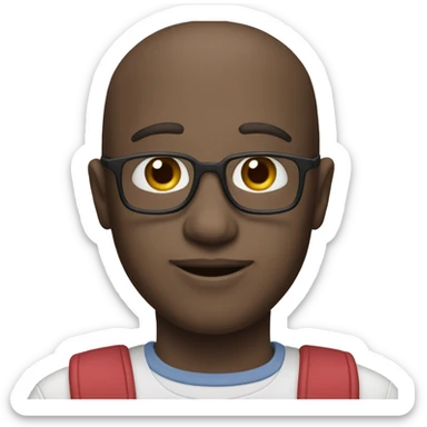 I made an AI emoji that is teaching children and has become a school teacher. sticker