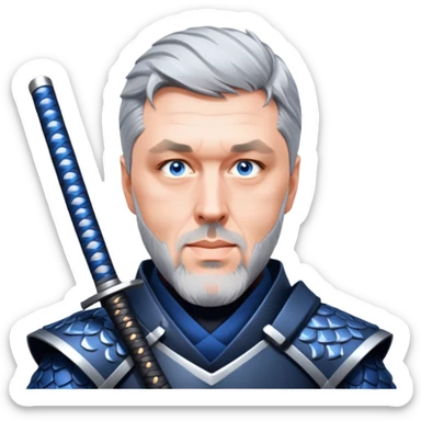 Warrior Samurai sticker