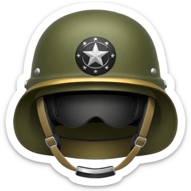 Army Helmet sticker