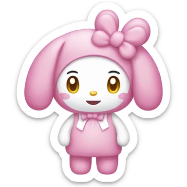 my melody  sticker