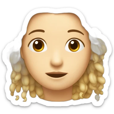 Una foca en la peluquería  sticker