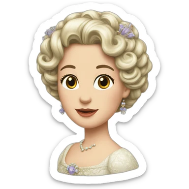 Grande duchesse Luxembourg  sticker