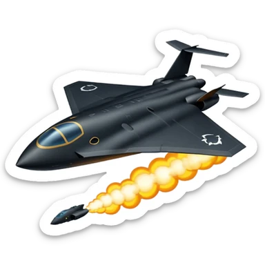 B-2 Spirit dropping boms sticker