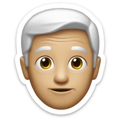 Et com touca sticker