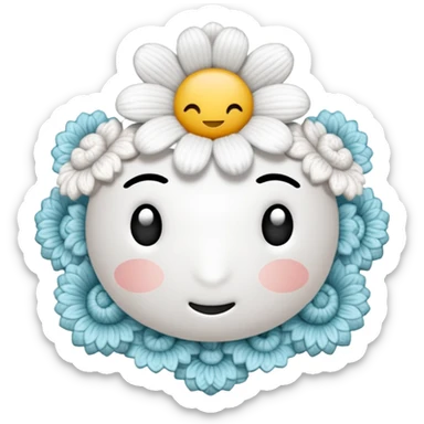 crochet cor ciana sticker