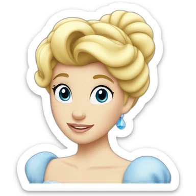 Cinderella disney sticker