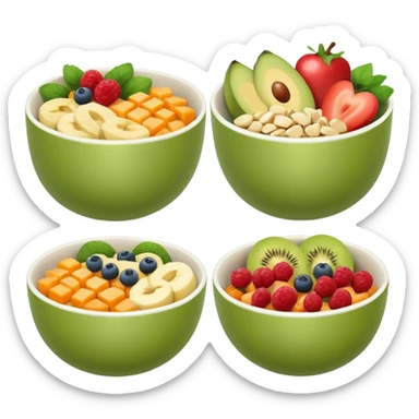 healthy bowls sticker