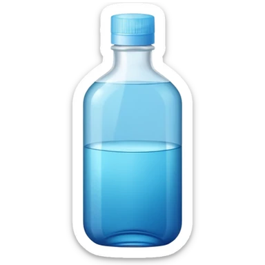 Mouthwash sticker