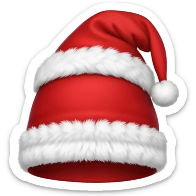 gorro de navidad sticker