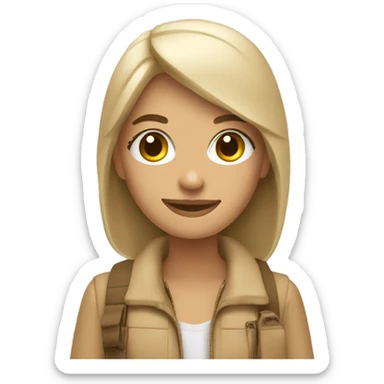 Handpack influencer beige  sticker