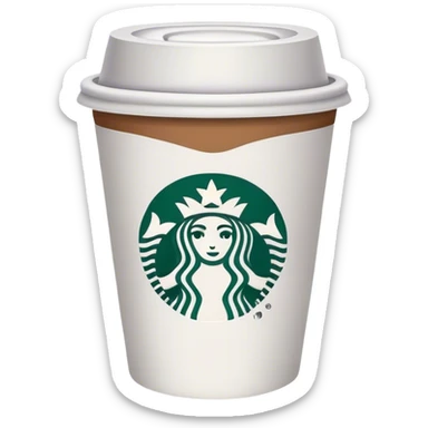 Starbucks sticker