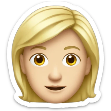 Marine lepen  sticker