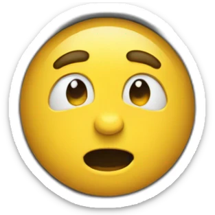 a man presses a button sticker