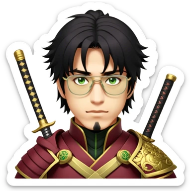 Samurai Leader sticker