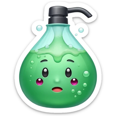 toxic shampoo sticker