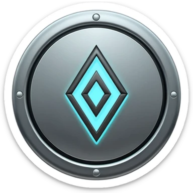 norse rune glow sticker