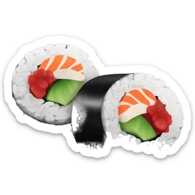 Maki sushi sticker