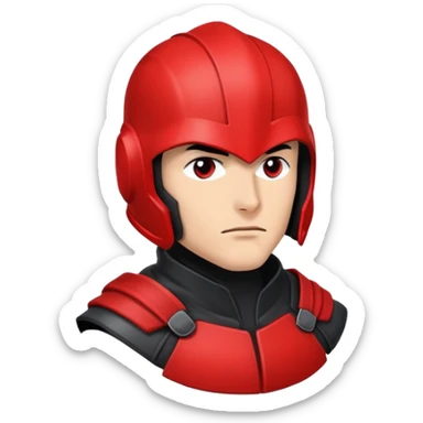 Redhood from dc sticker
