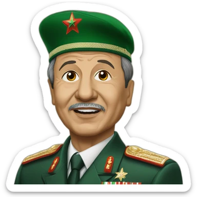 Abdelaziz Bouteflika sticker