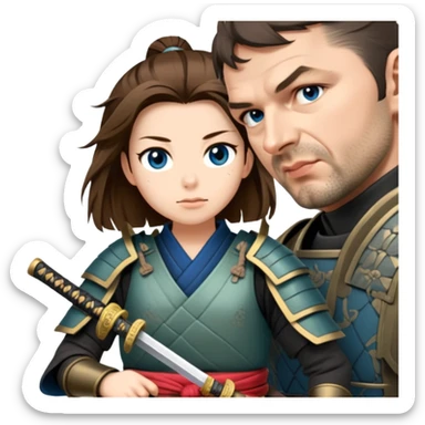 Ancient Samurai sticker