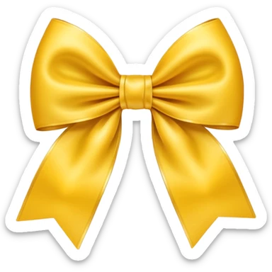 🎀+red=yellow sticker