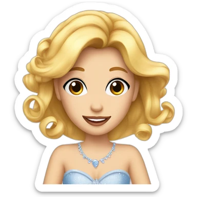Cendrillon sticker