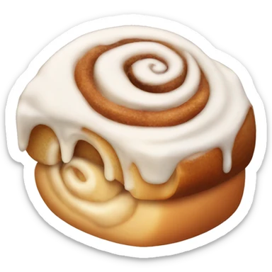 cinnamon roll sticker