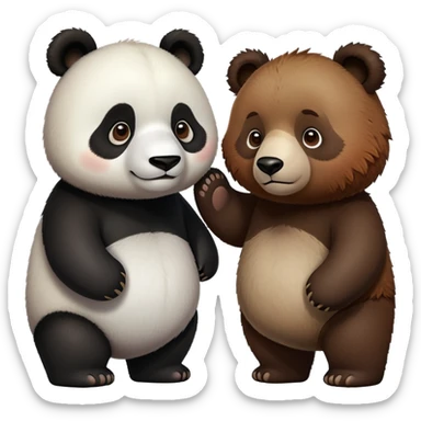 🐻🐼 sticker