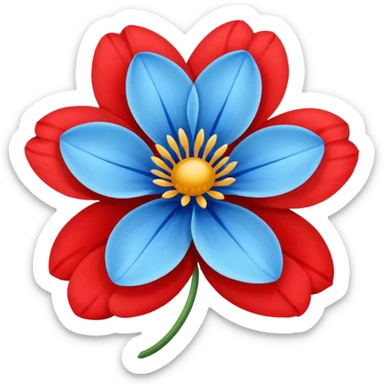 💙❤️‍🔥🌸 sticker