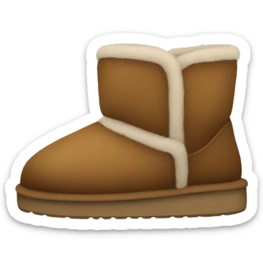 UGG slippers  sticker