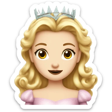 Glinda wicked  sticker