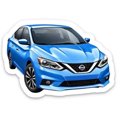 Blue nisaan centra 2022 sticker