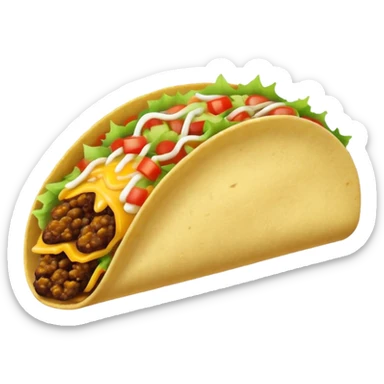 Taco sticker