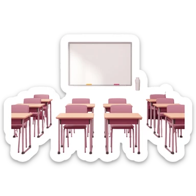 pink sociology class sticker